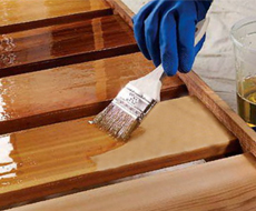 Способы пропитки изделий из древесины защитными средствами